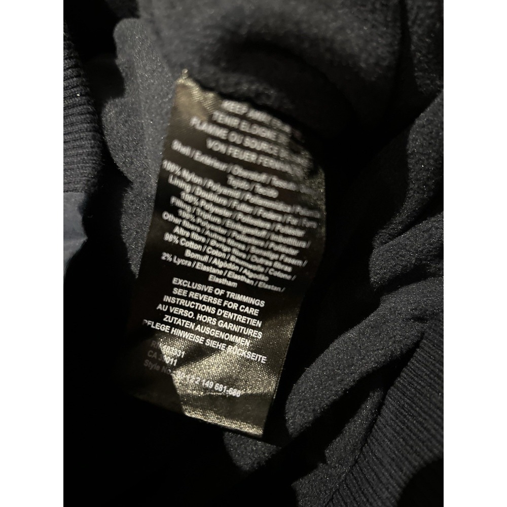 BMW Bomber‎ Jacket Full Zip Mens 3XL Windbreaker Fleece Lined Racer Fitted Logo - Picture 7 of 9